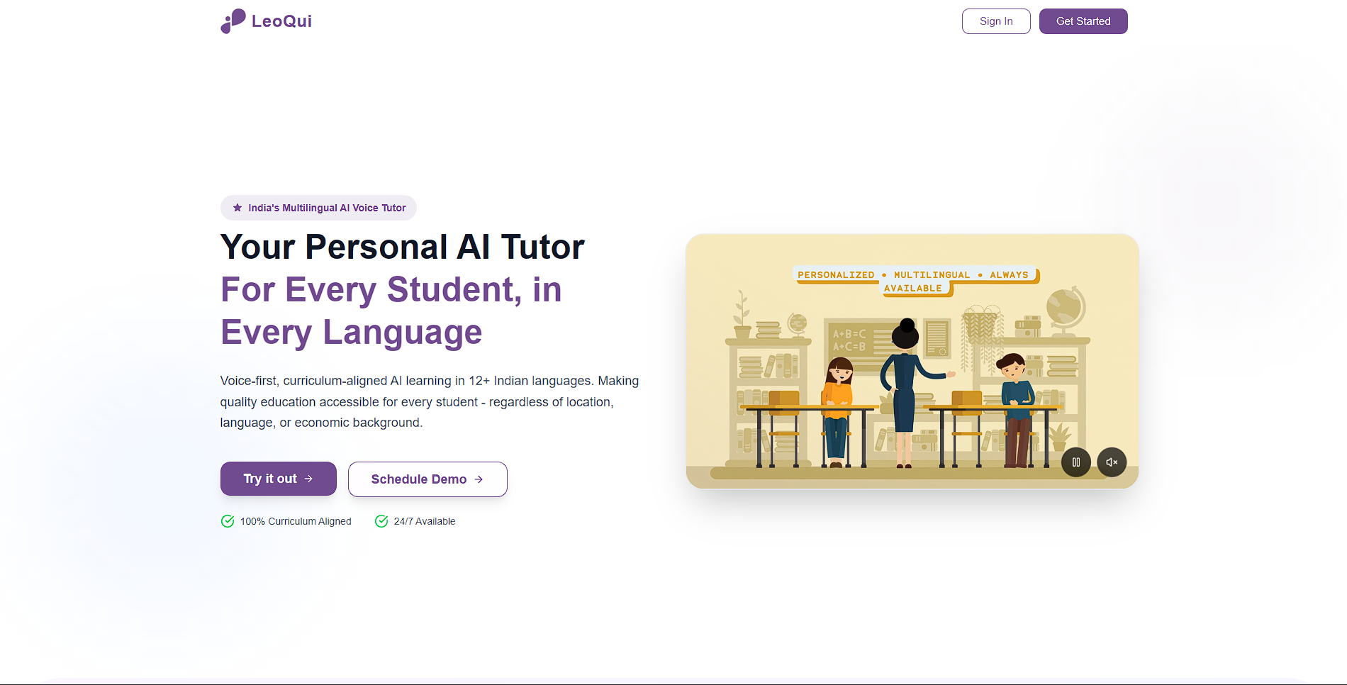 LeoQui: Voice-First AI Tutor