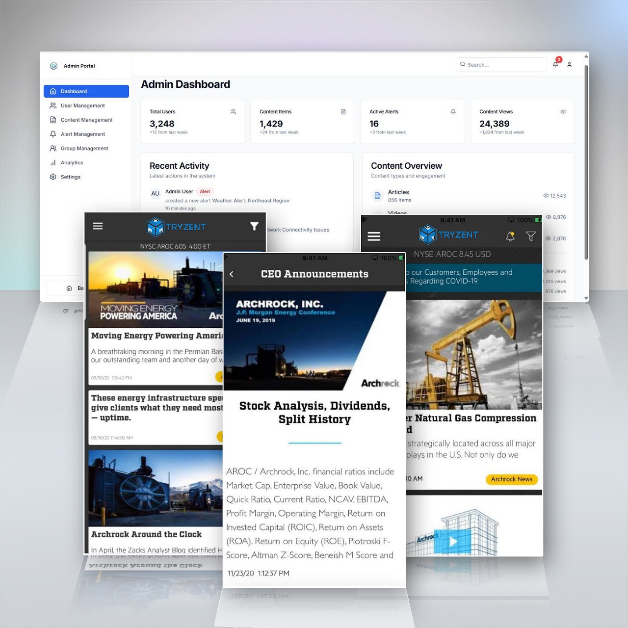 Corporate Communication Platform