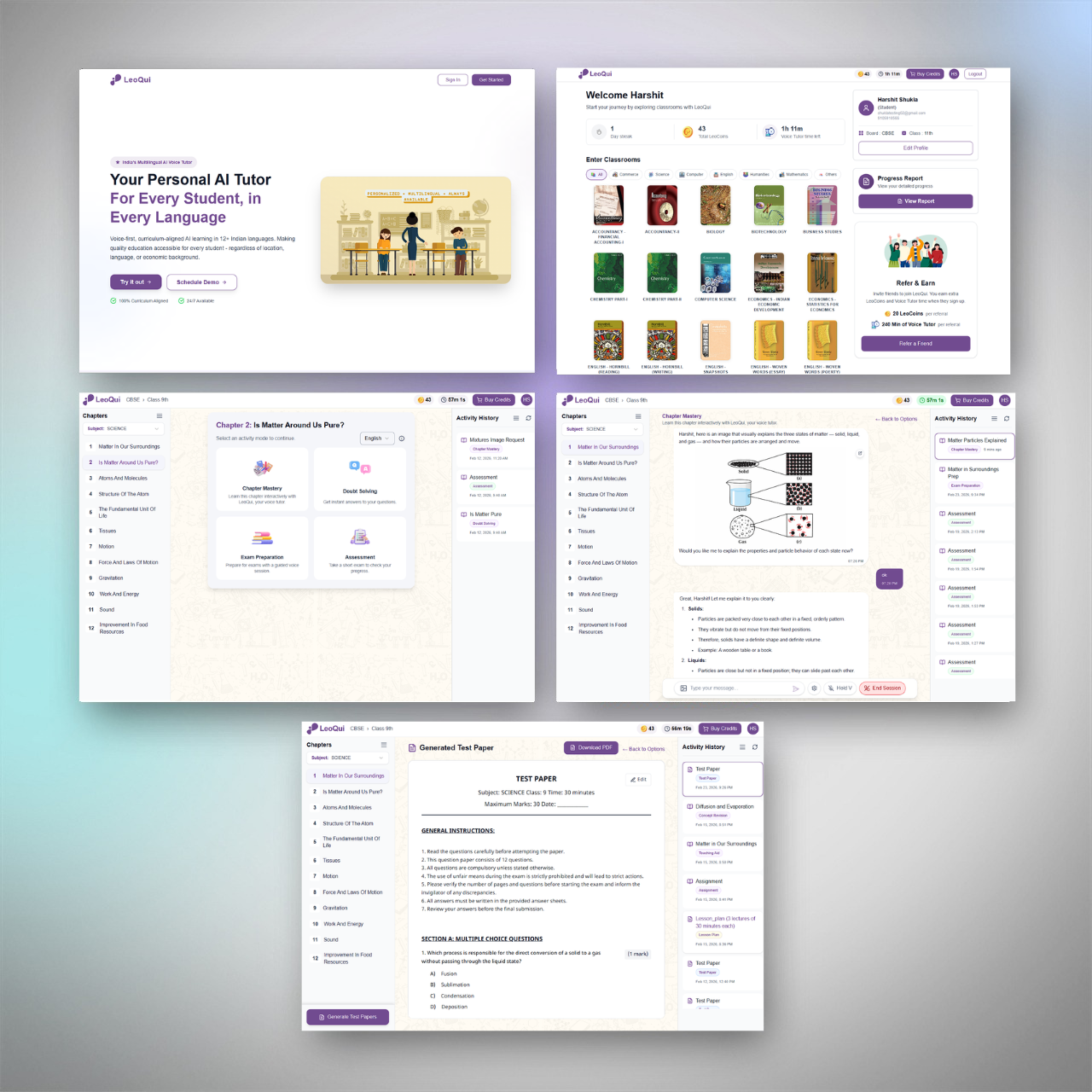 LeoQui: Voice-First AI Tutor
